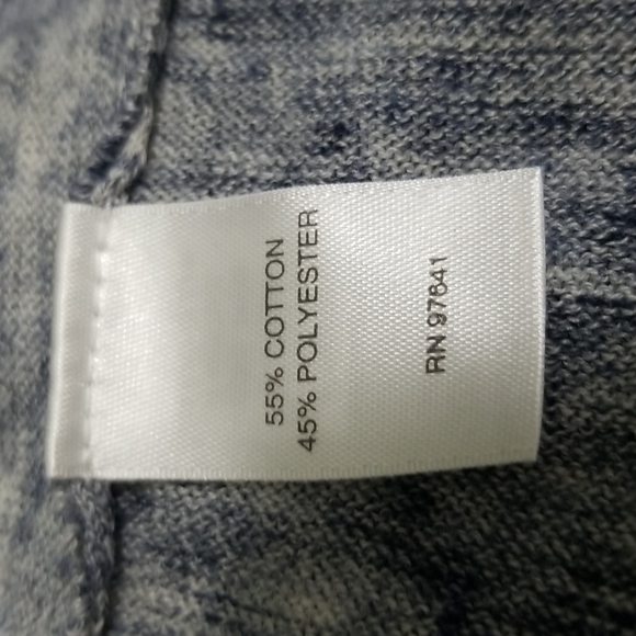 Pure Jill Blue Tunic Length Sweater Size S EUC - Picture 5 of 6